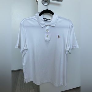 White polo by Polo Ralph Lauren men’s medium classic fit